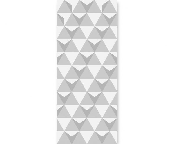 Tapeta ścienna Triangulars Grey II | myMODULO.pl