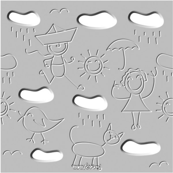 Clouds Ażurowy Panel Modulo Kids | myMODULO.pl