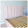 łóżko tapicerowane z zagłówkiem classic