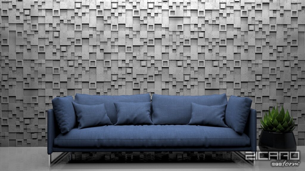 panele 3d zicaro gips ceramiczny