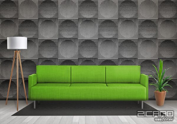 panele ścienne 3D gips ceramiczny