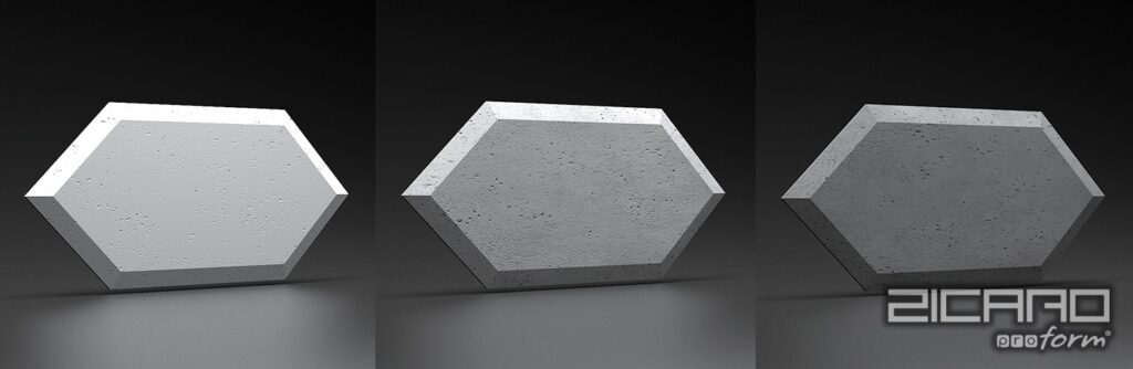 panele ścienne 3D gips ceramiczny